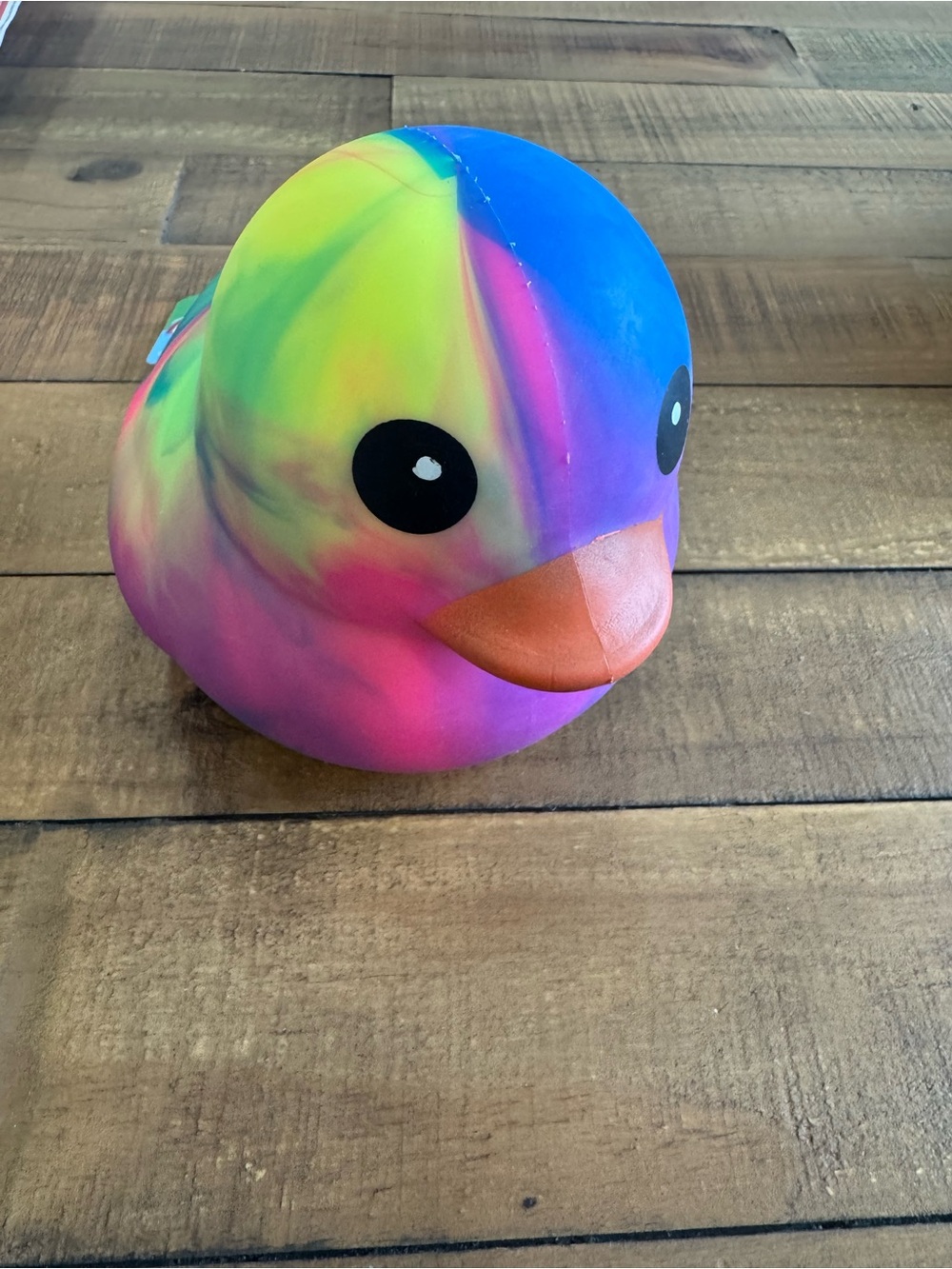 Squeezy Tie Dye Duck